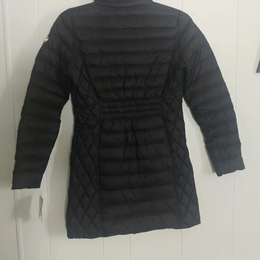 Michael Kors Packable Down Puffer Jacket Black Women’s Size XS (MISSING HOOD)